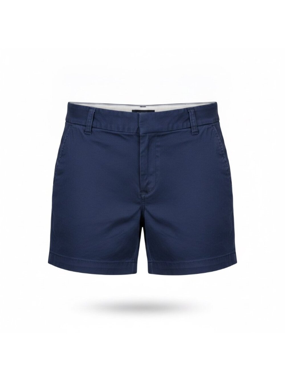 J.Crew Navy Blue Cotton Chino Shorts Womens Casual Summer Wear Size 4